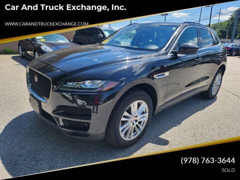 2017 Jaguar F-PACE for sale at Car and Truck Exchange, Inc. in Rowley MA