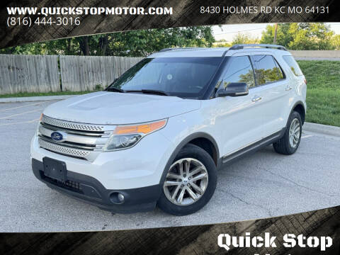 2013 Ford Explorer for sale at Quick Stop Motors in Kansas City MO