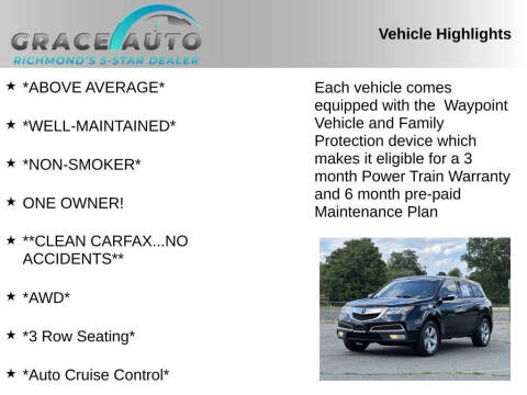 2011 Acura MDX SH-AWD w/Tech