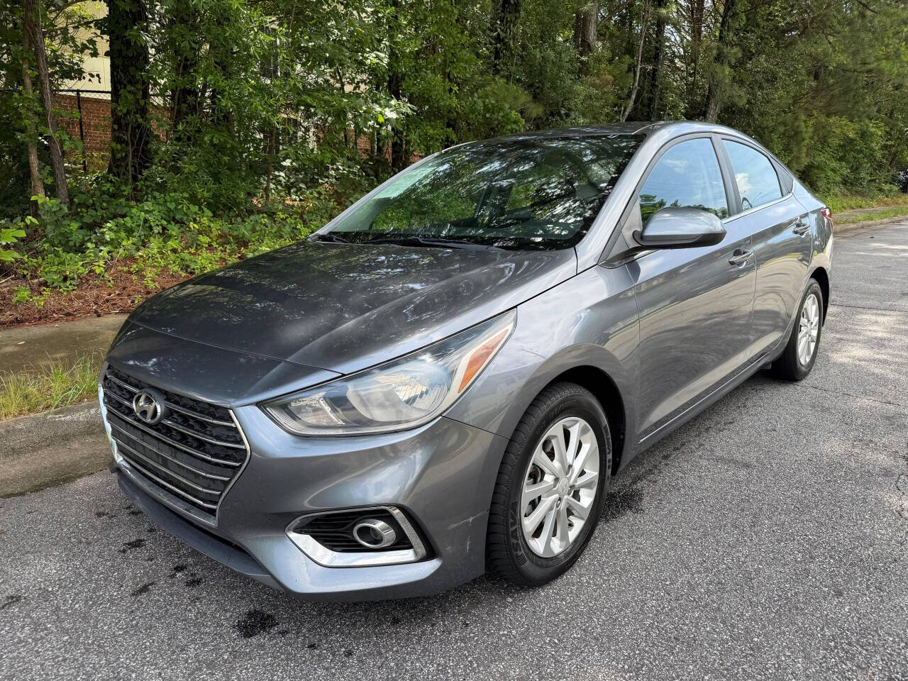 Gray 2020 Hyundai ACCENT SEL SEL 4dr Sedan 1