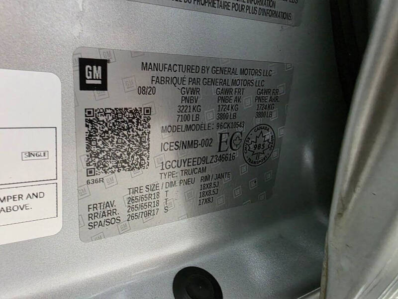 2020 Chevrolet Silverado 1500