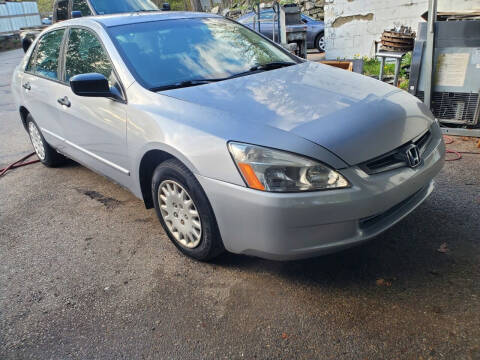 2004 Honda Accord for sale at STURBRIDGE CAR SERVICE CO in Sturbridge MA