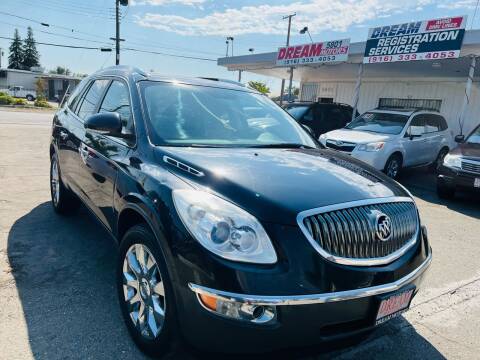 2012 Buick Enclave for sale at Dream Motors in Sacramento CA