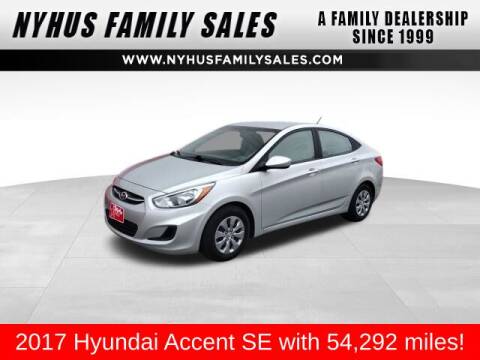 2017 Hyundai Accent for sale at Nyhus Family Sales in Perham MN