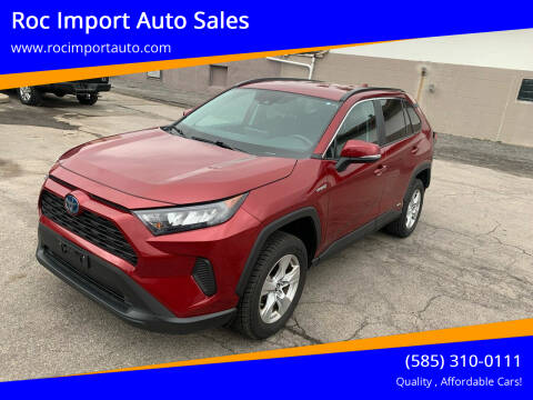 2019 Toyota RAV4 Hybrid for sale at Roc Import Auto Sales in Rochester NY