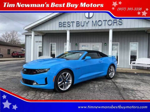 2022 Chevrolet Camaro for sale at Tim Newman's Best Buy Motors in Hillsboro OH