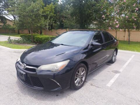 2016 Toyota Camry for sale at Eden Cars Inc in Hollywood FL