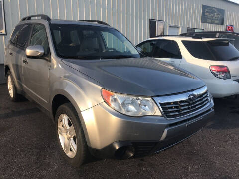 2010 Subaru Forester for sale at BELOW BOOK AUTO SALES in Idaho Falls ID