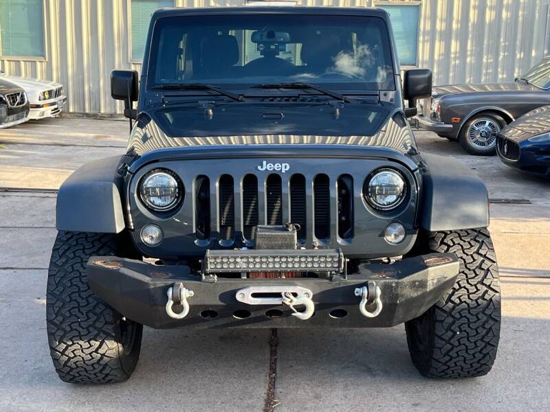 2017 Jeep Wrangler Unlimited for sale at Texas Motor Sport in Houston TX
