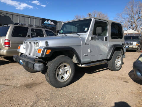 2002 Jeep Wrangler for sale at Rocky Mountain Motors LTD in Englewood CO