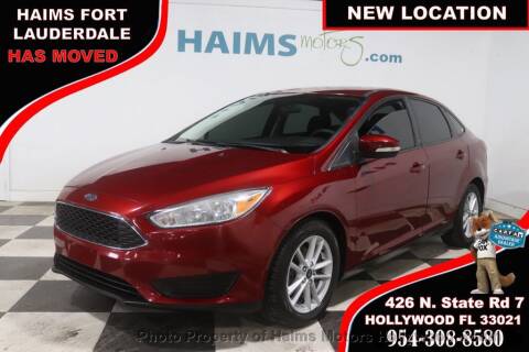 2017 Ford Focus for sale at Haims Motors - Hollywood South in Hollywood FL