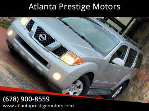 2007 Nissan Pathfinder for sale at Atlanta Prestige Motors in Decatur GA