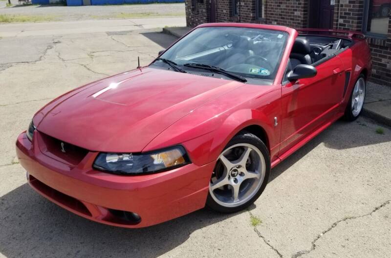 2001 Ford Mustang SVT Cobra for sale at SUPERIOR MOTORSPORT INC. in New Castle PA