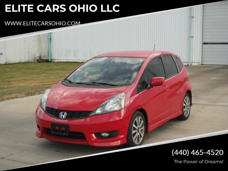 2013 Honda Fit for sale at ELITE CARS OHIO LLC in Solon OH