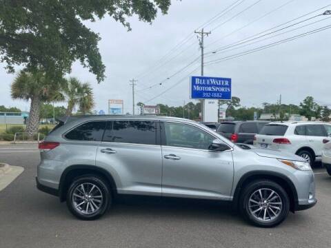 2019 Toyota Highlander Hybrid for sale at BlueWater MotorSports in Wilmington NC
