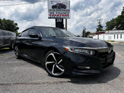 2019 Honda Accord for sale at Top Line Import in Haverhill MA