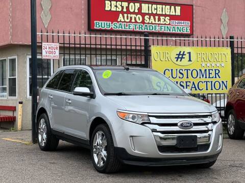 2013 Ford Edge for sale at Best of Michigan Auto Sales in Detroit MI