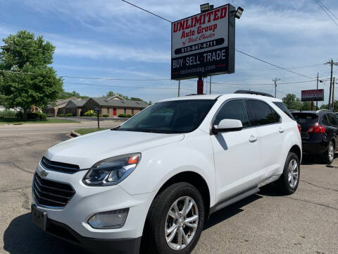 2016 Chevrolet Equinox for sale at Unlimited Auto Group in West Chester OH