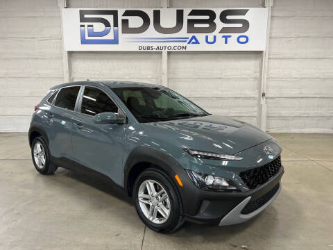 2022 Hyundai Kona for sale at DUBS AUTO LLC in Clearfield UT