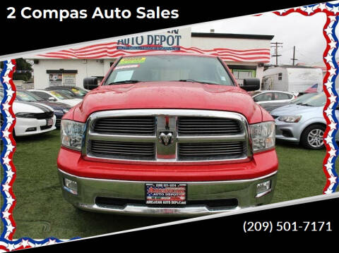 2012 RAM 1500 for sale at 2 Compas Auto Sales in Modesto CA