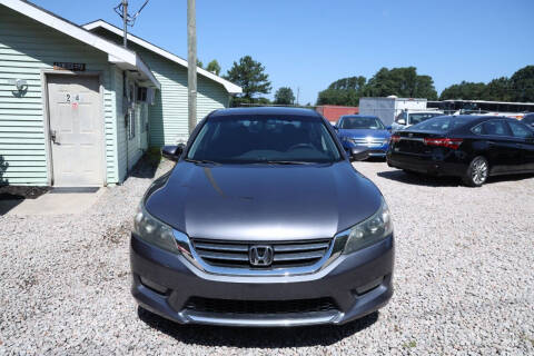 2015 Honda Accord for sale at JM Car Connection in Wendell NC