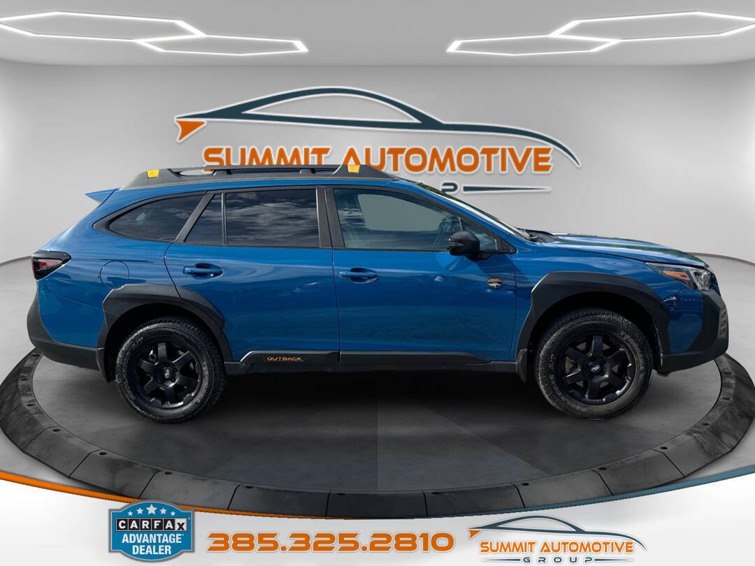 Blue 2023 Subaru Outback Wilderness AWD Wilderness 4dr Crossover 2