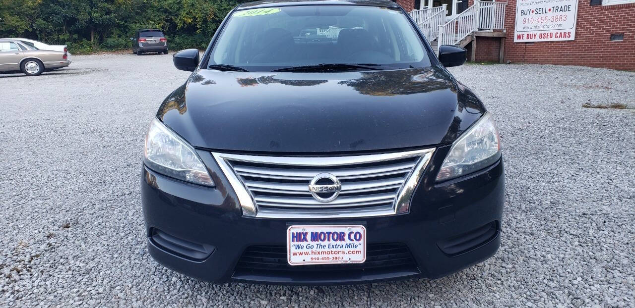 2014 Nissan Sentra for sale at Hix Motor Co in Jacksonville, NC