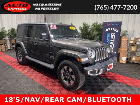 2021 Jeep Wrangler Unlimited for sale at Auto Express in Lafayette IN