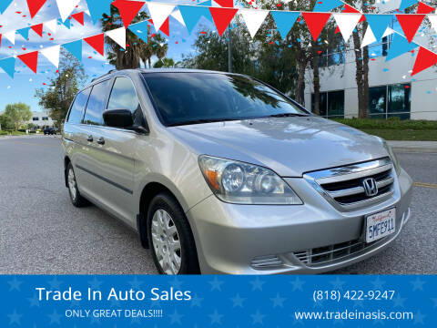 2005 Honda Odyssey for sale at Trade In Auto Sales in Van Nuys CA