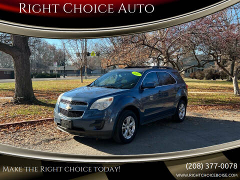 2011 Chevrolet Equinox for sale at Right Choice Auto in Boise ID