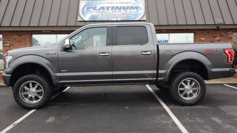 2016 Ford F-150 for sale at Platinum Auto World in Fredericksburg VA