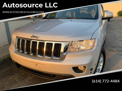 2011 Jeep Grand Cherokee for sale at Autosource LLC in Columbus OH