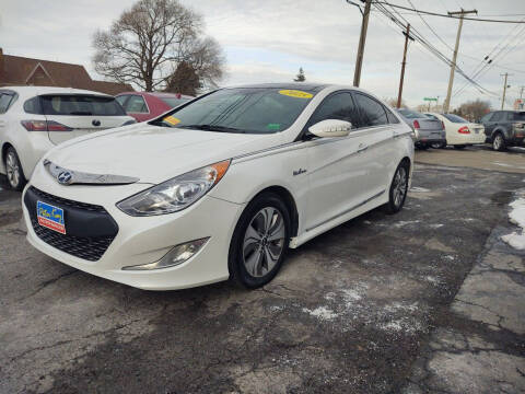 2015 Hyundai Sonata Hybrid for sale at Peter Kay Auto Sales in Alden NY