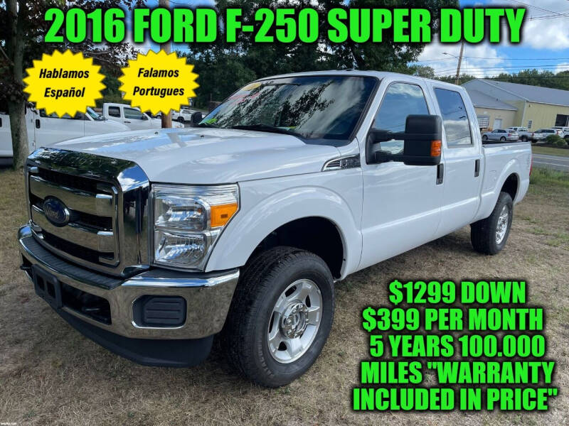 2016 Ford F-250 Super Duty for sale at D&D Auto Sales, LLC in Rowley MA