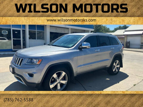 2014 Jeep Grand Cherokee for sale at Wilson Motors in Junction City KS