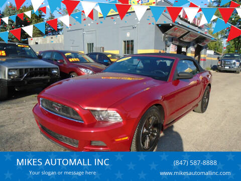 2013 Ford Mustang for sale at MIKES AUTOMALL INC in Ingleside IL