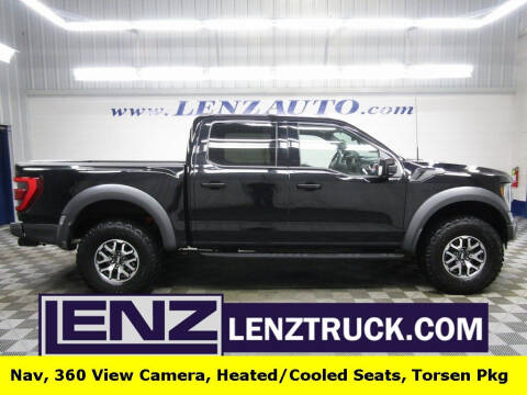 2022 Ford F-150 for sale at LENZ TRUCK CENTER in Fond Du Lac WI