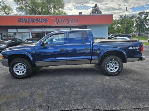 2003 Dodge Dakota for sale at RIVERSIDE AUTO SALES in Sioux City IA