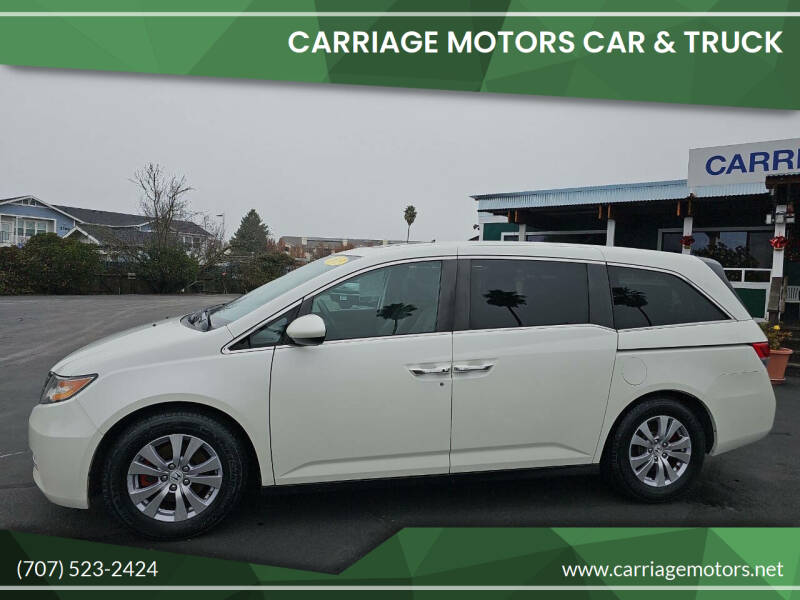 2015 Honda Odyssey for sale at Carriage Motors Car & Truck in Santa Rosa CA