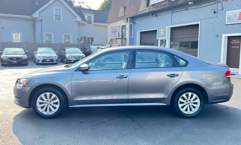 Used 2012 Volkswagen Passat S with VIN 1VWAH7A35CC035972 for sale in Holbrook, MA