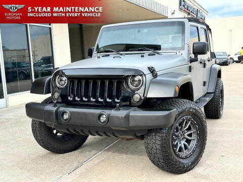 2007 Jeep Wrangler Unlimited for sale at European Motors Inc in Plano TX