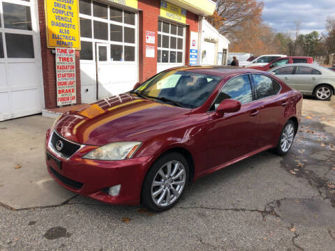 2008 Lexus IS 250 for sale at Barga Motors in Tewksbury MA