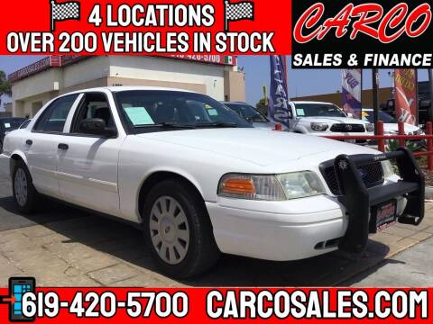 2010 Ford Crown Victoria for sale at CARCO OF POWAY in Poway CA