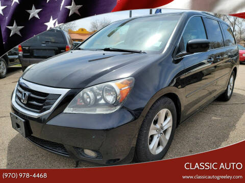 2008 Honda Odyssey for sale at Classic Auto in Greeley CO