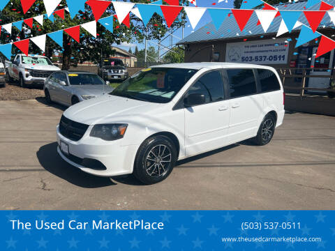 2015 Dodge Grand Caravan for sale at The Used Car MarketPlace in Newberg OR