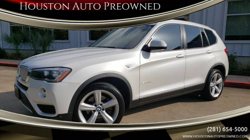 2017 BMW X3 for sale at Houston Auto Preowned in Houston TX