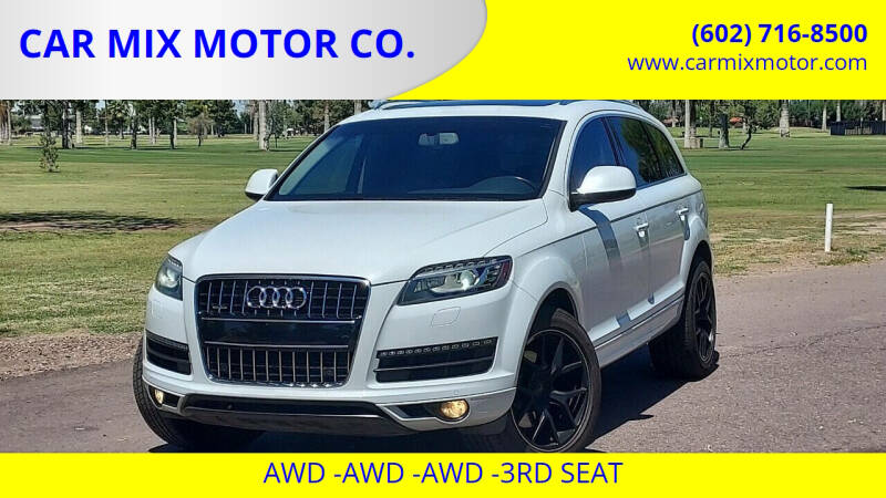 2014 Audi Q7 for sale at CAR MIX MOTOR CO. in Phoenix AZ