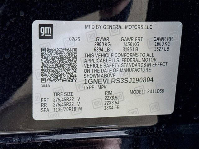 2025 Chevrolet Traverse RS