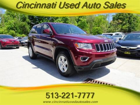 2016 Jeep Grand Cherokee for sale at Cincinnati Used Auto Sales in Cincinnati OH