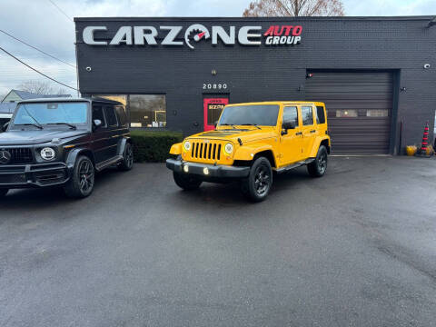 2015 Jeep Wrangler Unlimited for sale at CarZone Auto Group in Warren MI